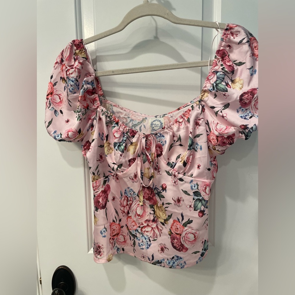 Floral Crop Top